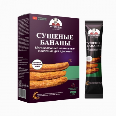 Our soft-dried banana products have been and are currently being exported to the Russian Federation