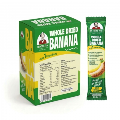 Our soft-dried banana products have been and are currently being exported to Australia