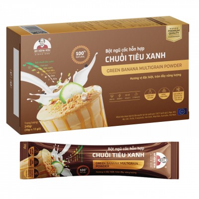 Bột ngũ cốc hỗn hợp chuối tiêu xanh