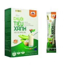 Bột chuối tiêu xanh hòa tan rang xay